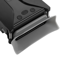 IETS USB wiatrak do laptopa Cooler z wyświetlaczem temperatury Notebook Radiator szybkie chłodzenie regulowana prędkość automatyczne wykrywanie Temp 3